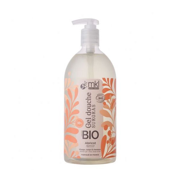 Gel Douche Bio 1L Abricot