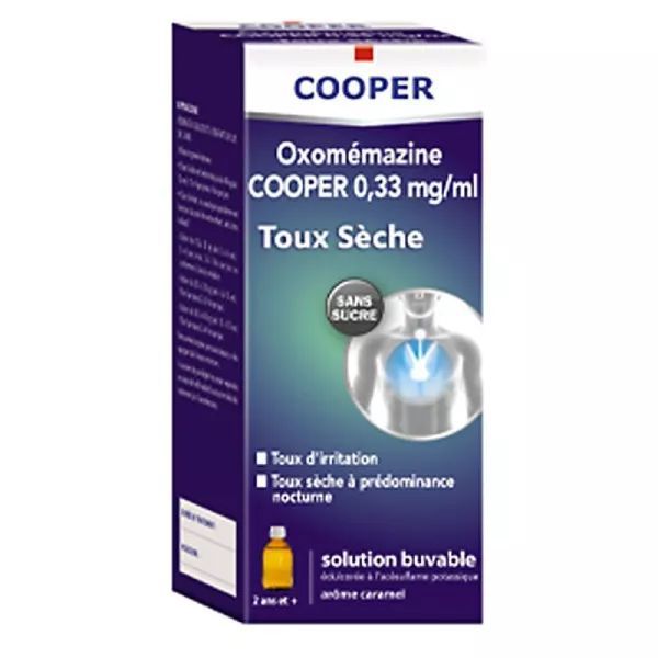 Oxomemazine H3 Sante 0,33 Mg/Ml Sans Sucre Solution Buvable Edulcoree A L'Acesulfame Potassique 150 Ml En Flacon Avec Gobelet Doseur