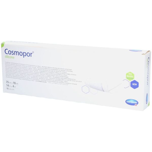 Cosmopor Silicone 35*10 Cm Pansement Boite 10