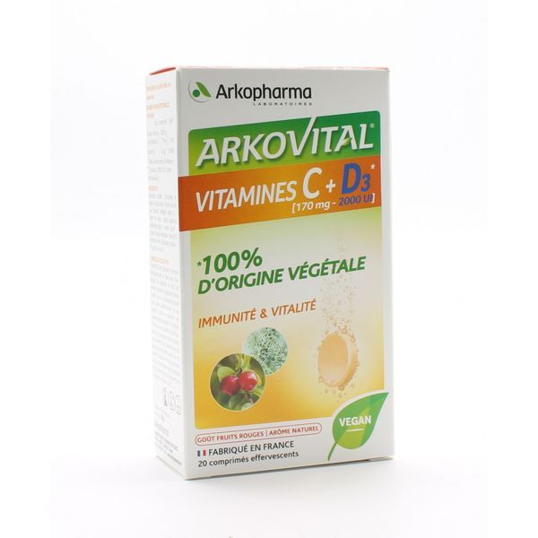 Akv.Vit D3+C X20Cp Eff