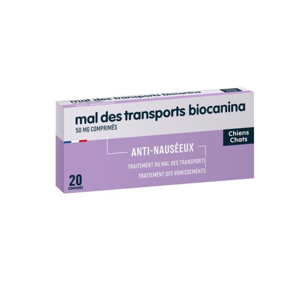 Biocanina Mal Des Transports Cpr 4 Secab Plaq Tfor 20