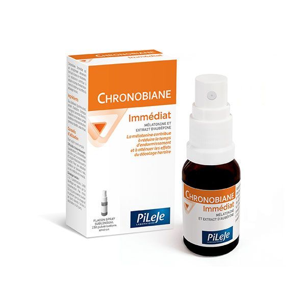 Pilège Chronobiane Immédiat Flacon spray sublingual 20 ml - 150 pulvérisations environ