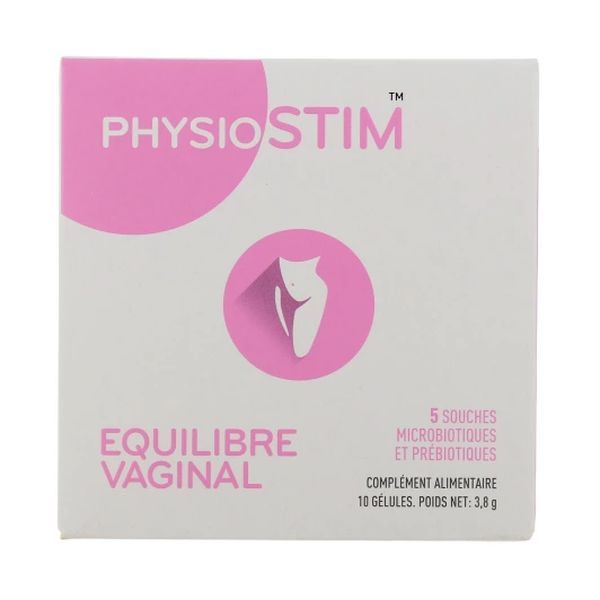 Physiostim Equilibre Vaginal Gelule Boite 10