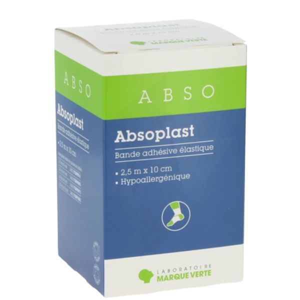 Absoplast Adhesive Elastique Hypoallergique 10Cm*2,5M Bande 1