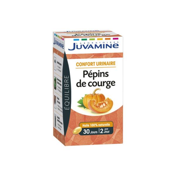 Juvamine Phyto Pépins de Courge 30 Capsules