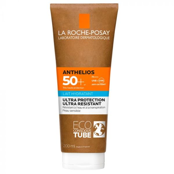 Lait Solaire Hydratant Spf50+ Sans Parfum 200ml Anthelios La Roche-posay