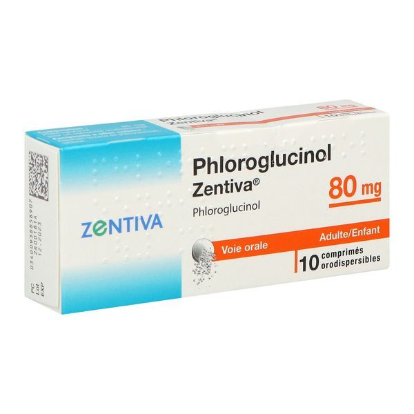 Phloroglucinol Zentiva 80 Mg Comprimes Orodispersibles B/10