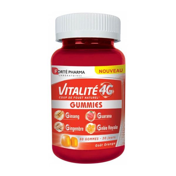 Forté Pharma Vitalité 4G 60 Gummies