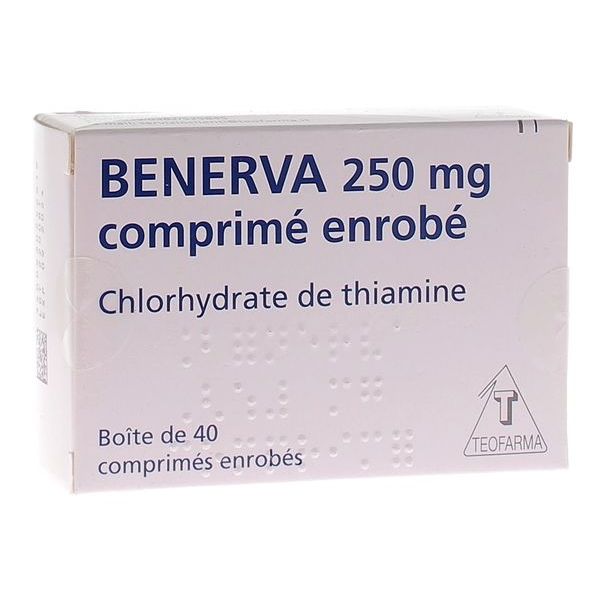 BENERVA 250 mg comprime enrobe B/40