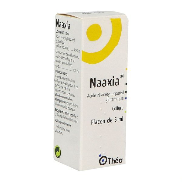 NAAXIA COLLYRE 1 Flacon de 5 ml