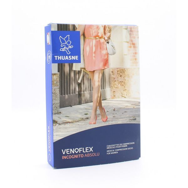 Venoflex Incognito Absolu Classe 2 Chaussette Ambre Normal T1 2