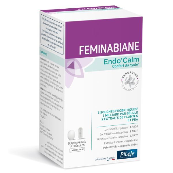 Pilège Feminabiane Endo'Calm 60 comprimés + 30 gélules