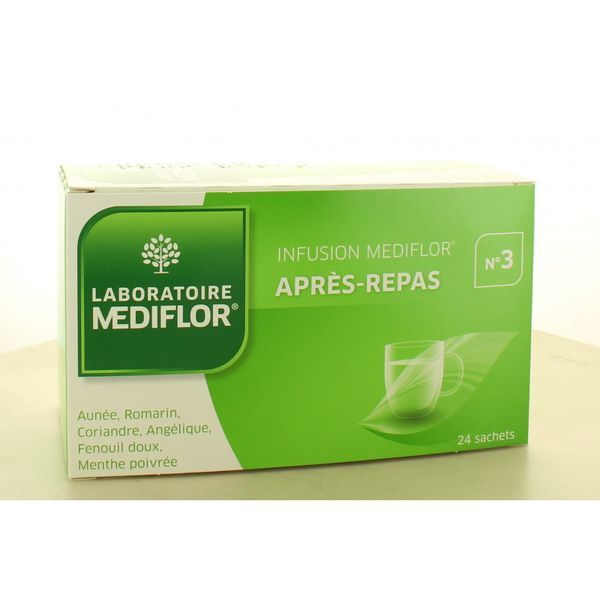 Mediflor Sachet Infusion N 3 Apres Repas Plante 24