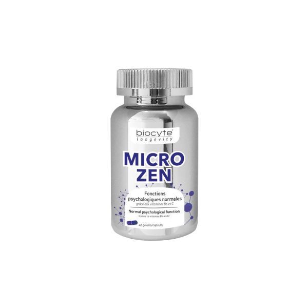 Biocyte Longevity Micro Zen 40 Gélules