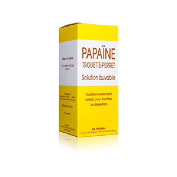 Papaine Trouette Perret Solution Buvable Liquide Flacon 200 Ml 1