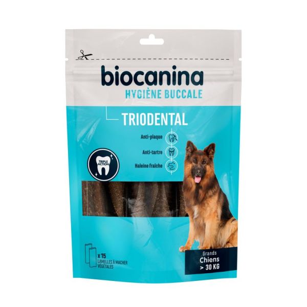 Triodental Lamelles A Macher Grand Chien Plus De 30Kg (1 Sachet De 15 Lam) 502,5 G 1