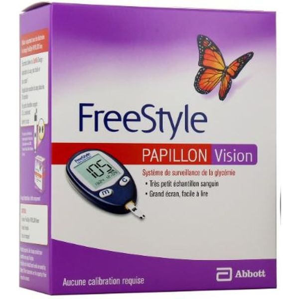 Abbott Diabetes Care Freestyle Papillon Vision Lecteur Seul 1