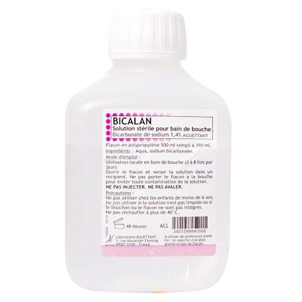 Bicalan Bicarbonate De Sodium 1.4% Flacon 500 ML 1