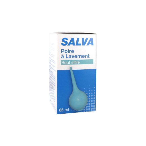 SALVA - Poire à lavement auriculaire bout effilé - poire - 65ML