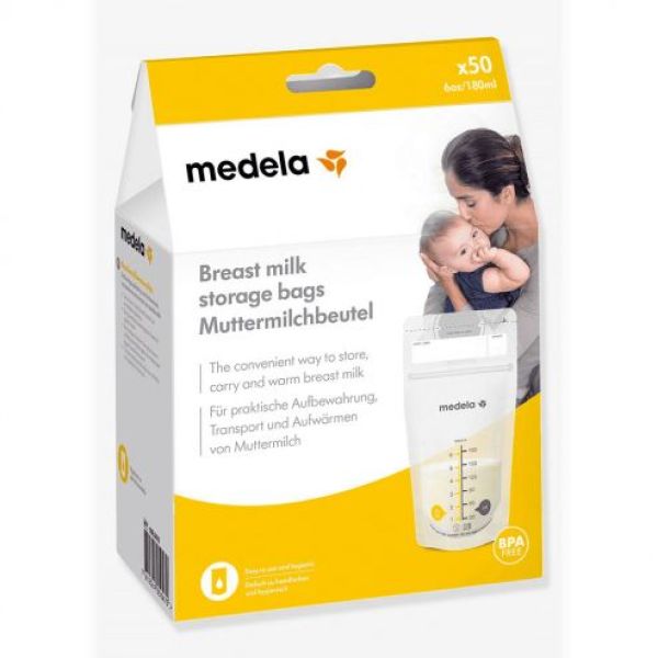 MEDELA Sachets de conservation pour lait maternel (boîte de 50) Réf: 008.0410