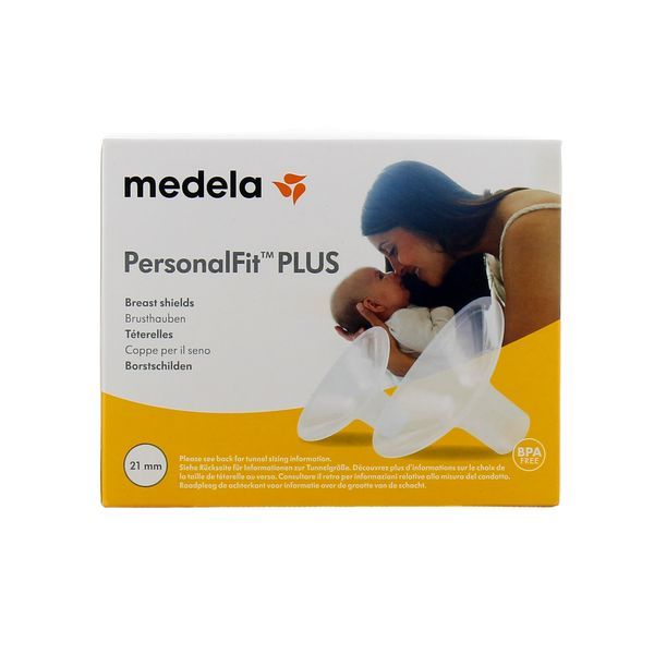 MEDELA Téterelles PersonnalFit™ PLUS S - 21 mm (boîte de 2) Réf: 008.0437