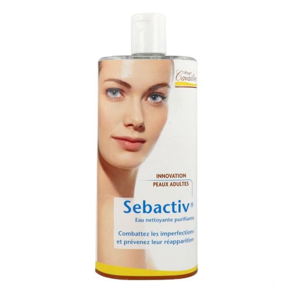 Sebactive Eau Nettoyante Purifiante Gel Flacon 500 Ml 1