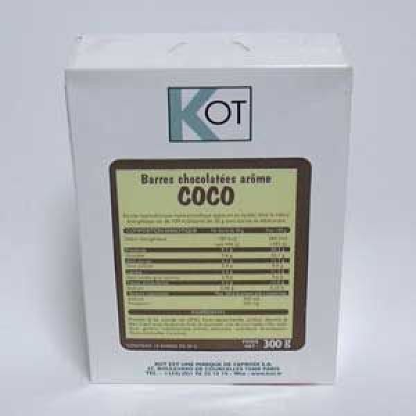 Kot Barre Chocolatee Arome Coco Hyperproteine Hypocalorique 30 G 6