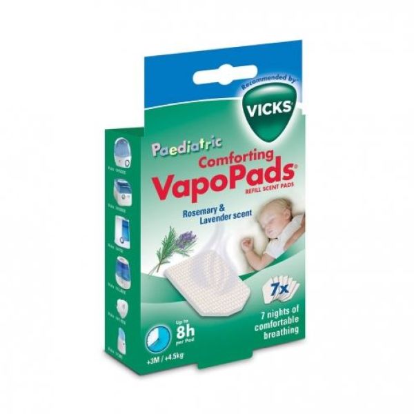 Vicks Vapopads Vbr7 Tablettes De Recharge Senteur Lavande Et Romarin Tabl Bt 7