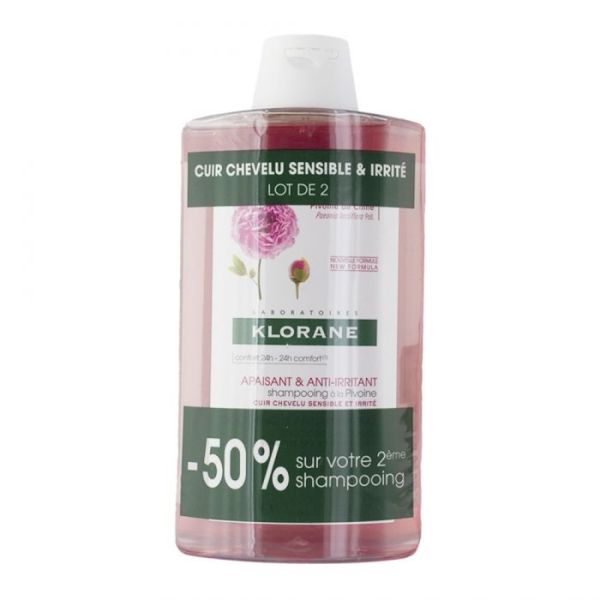 Klorane Shampooing Pivoine Creme Flacon 400 Ml Promo 2