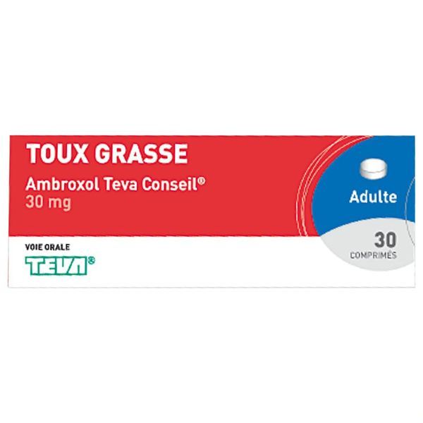 AMBROXOL TEVA CONSEIL 30 mg comprimé B/30