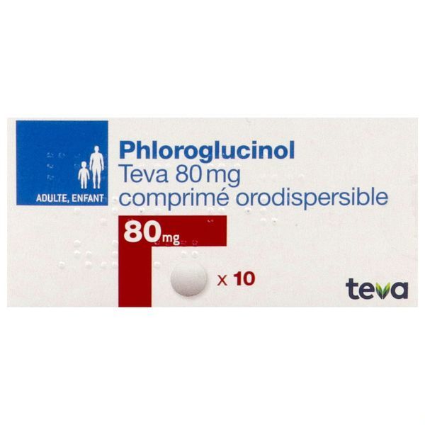 Phloroglucinol Teva 80 Mg Comprimes Orodispersibles B/10